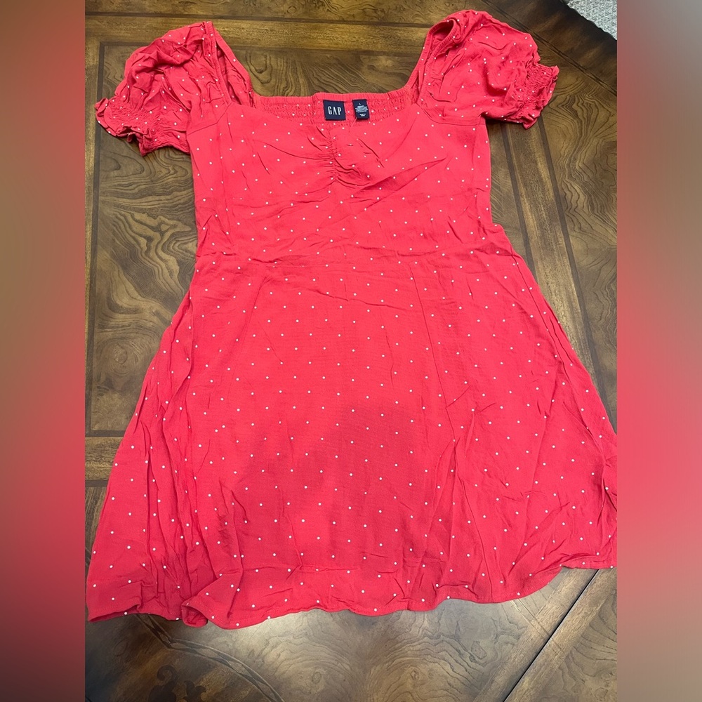 Gap dress size large red/pinkishh dress